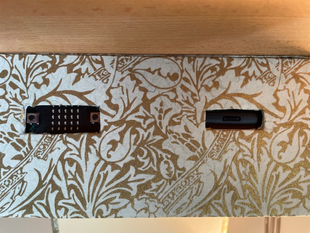 Photo of the back of the museum in a box.